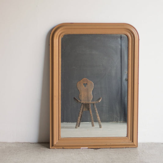 Vintage Caramel Louis Philippe Wall Mirror