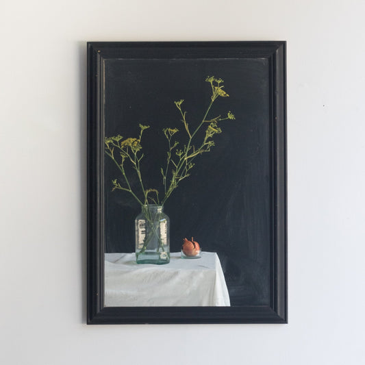 Vintage Painted Bistro Wall Mirror